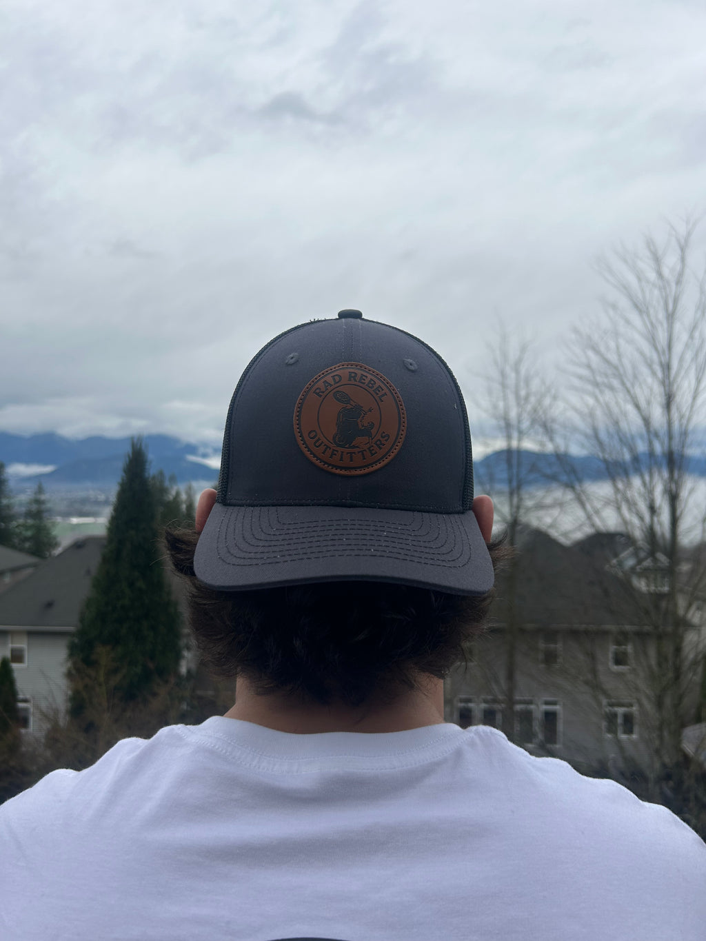 Trucker Hat - Leather Patch